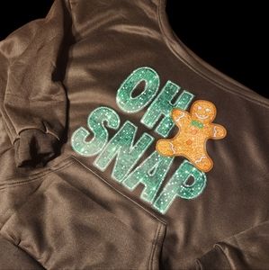 Black XL off shoulder knit pullover